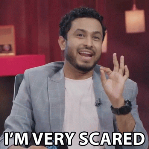 Im So Scared Abish Mathew GIF