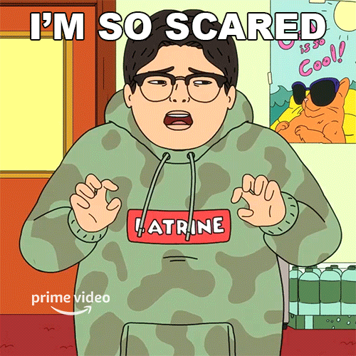 Im So Scared Fairfax Benny GIF