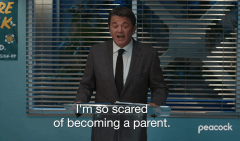 Im So Scared Of Becoming Parent Ronald Toddman GIF
