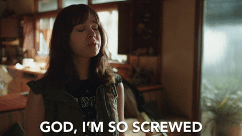 Im So Screwed Hailee Steinfeld GIF