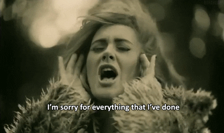 Im Sorry Adelle Video GIF