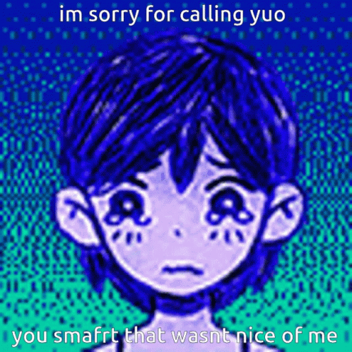 Im Sorry For Calling You Crying Kel Omori GIF