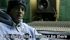 Im Sorry Rapper Eminem GIF
