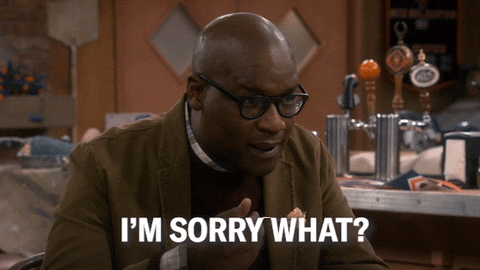 Im Sorry What Guy Wearing Glasses GIF