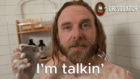 Im Speaking Dr Squatch Soap Company GIF