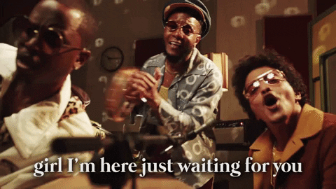 Im Waiting Bruno Mars Music Video GIF