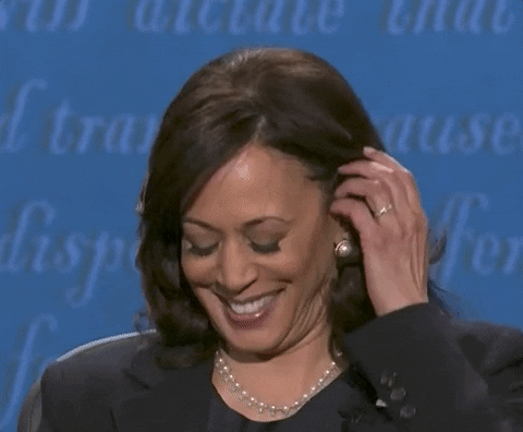 Im Waiting Smiling Kamala Harris GIF