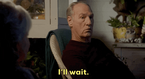 Im Waiting Veteran Actor Craig Nelson GIF