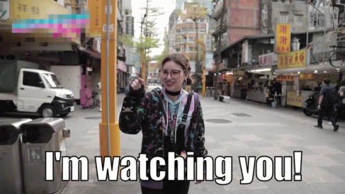 Im Watching You Becky In Japan GIF