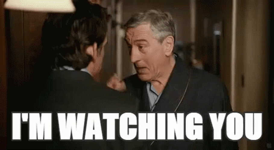 Im Watching You Robert De Niro The Fockers GIF