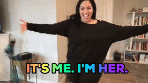 Im With Her And Oh It's Me GIF