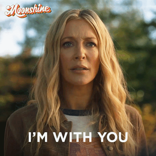 Im With Her I'm With You Jennifer Finnigan GIF