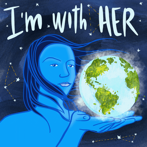 Im With Her Mother Earth GIF