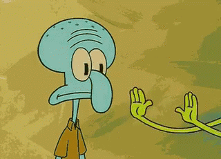 Spongebob Squarepants Squidward Rainbow Imagination GIF