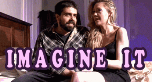 Imagine It Couple Imagination GIF