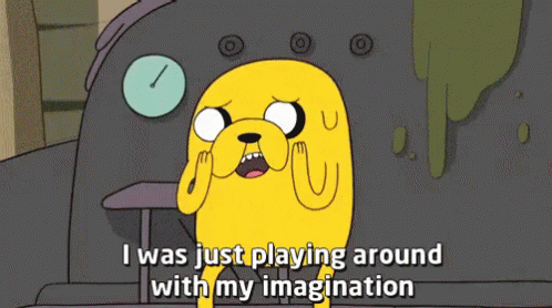 Adventure Time Jake The Dog Imagination GIF