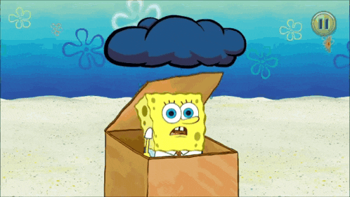 Imagination Spongebob Spongebob Sad Gif GIF