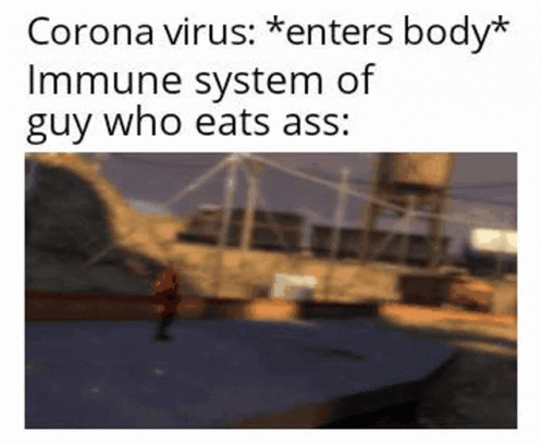 Immune System Of Guy Covid Meme GIF