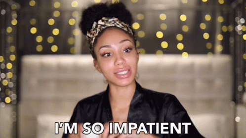 Impatient Anxious Alyssa GIF
