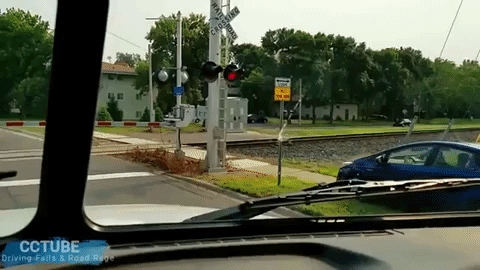 Impatient Car Driver GIF