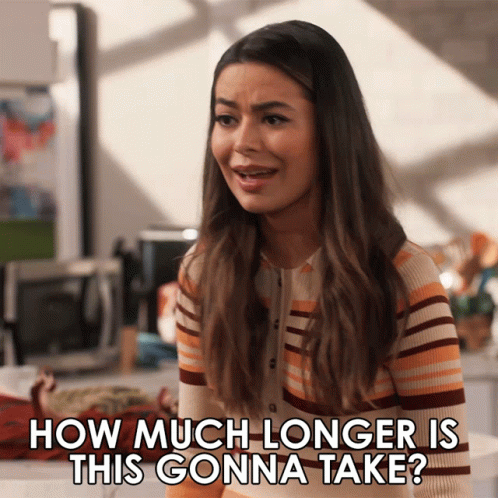 Impatiently Waiting Crying Carly Shay Miranda Cosgrove GIF