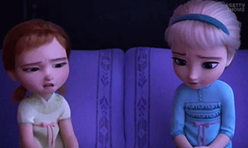 Impatiently Waiting Frozen Elsa Anna Patience GIF