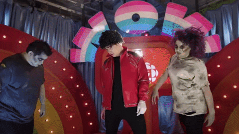 Impersonator Thriller Dance GIF