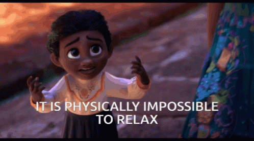 Impossible To Relax Encanto GIF