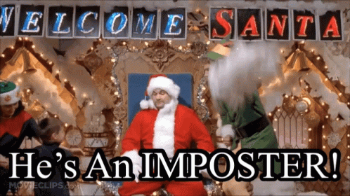 Impostor Elf Dad GIF