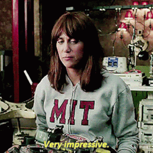 Kristen Wiig Very Impressive GIF