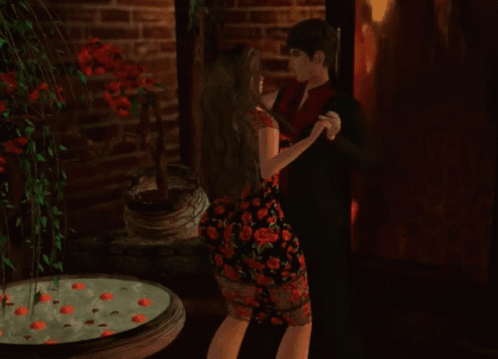 Imvu Couple Avatar Dancing GIF