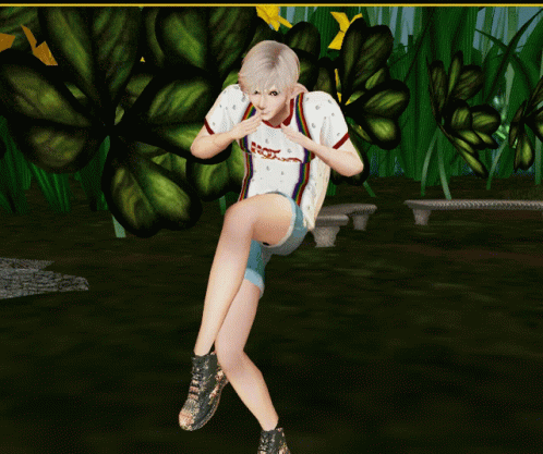 Imvu Weird Walk Creeping Avatar GIF