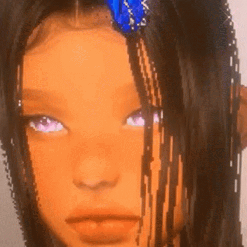 Imvu Avatar Flying Butterfly GIF