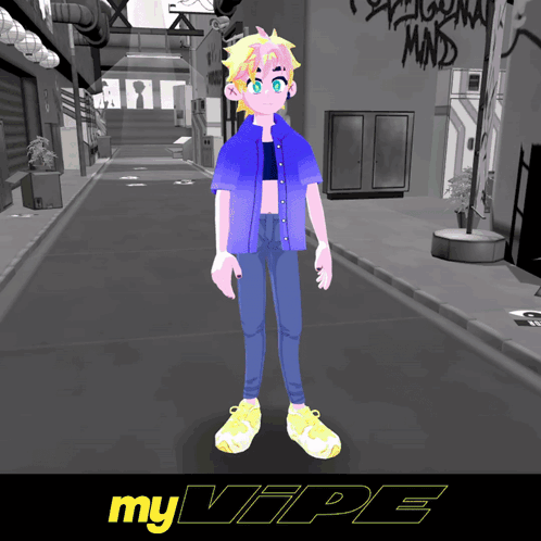 Imvu Avatar Line Up Changing Characters GIF