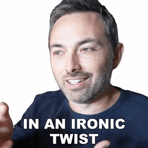 In An Irony Twist GIF
