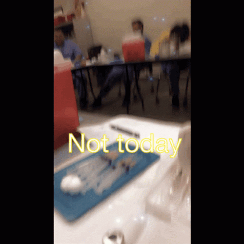 In Class Not Today GIF