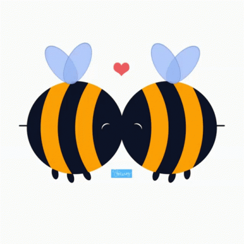 In Love And Kissing Bees GIF