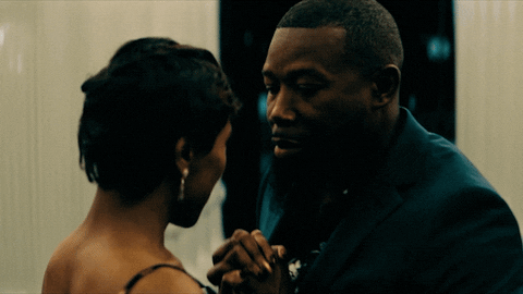 In Love Couple Dance Caressing Body GIF