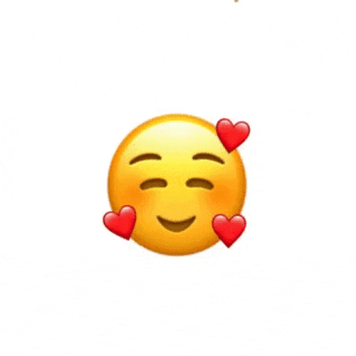 In Love Falling Rose Emoji GIF