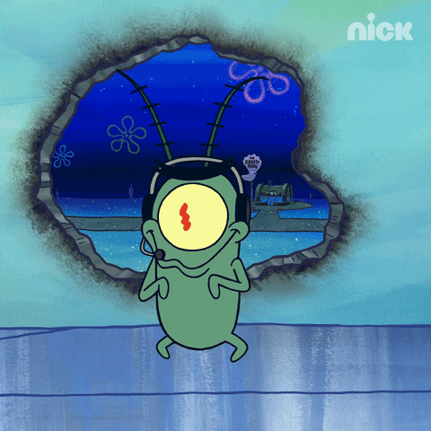 In Love Plankton Dressing Up GIF