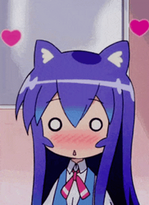 In Loved Miniwa Tsumiki Blushing Anime GIF