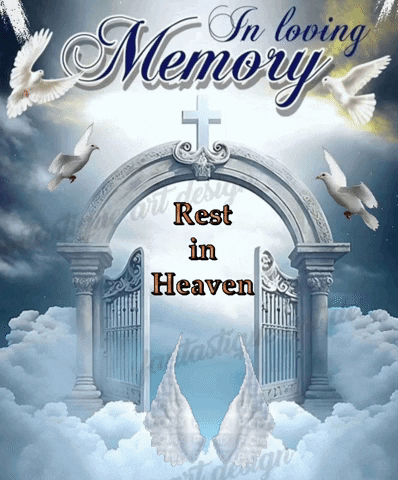 In Loving Memory Rest In Heaven GIF