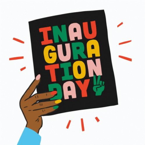 Inauguration Day Book GIF
