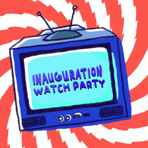 Inauguration Day Watch Party GIF