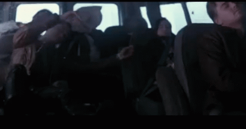 Inception Movie Car Crash Scene GIF