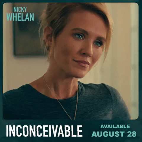 Inconceivable Nicky Whelan Piercing Eyes GIF