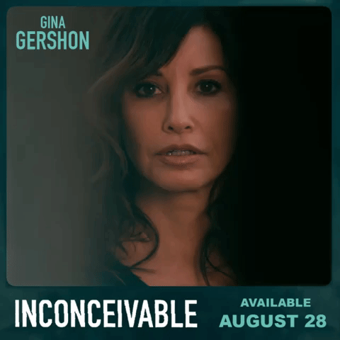 Inconceivable Angela Gina Gershon Close Up GIF