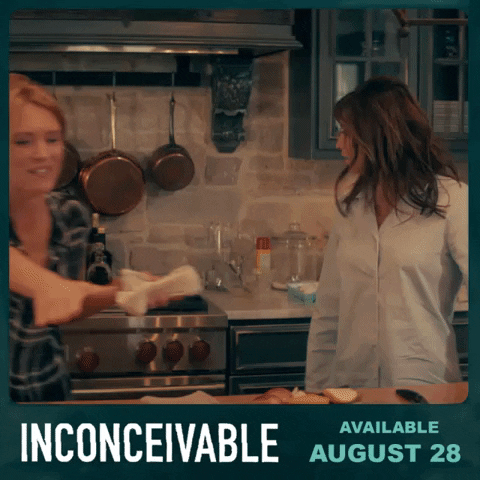 Inconceivable Nicky Whelan Nicolas Cage Handshake GIF