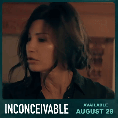 Inconceivable Gina Gershon Spying GIF