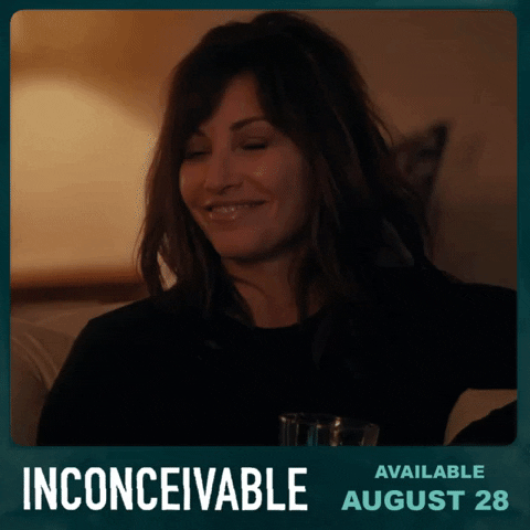 Inconceivable Angela And Katie Laughing GIF